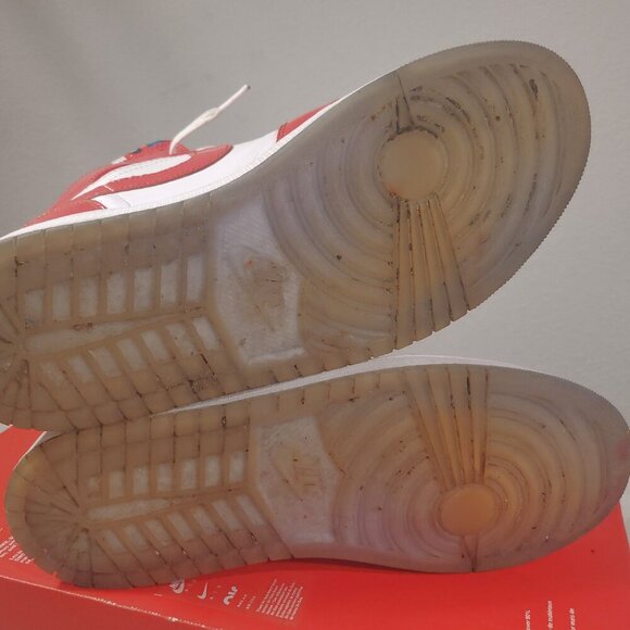 Size 11 - Air Jordan 1 SE Mid Barcelona Sweater, Perfect For Christmas Lovers - Picture 10 of 11